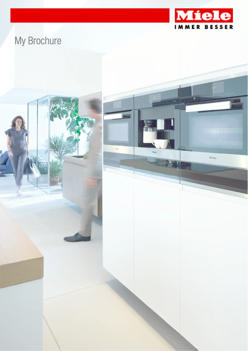 Page 1 of the manual Brochure Miele G 4998 SCVI SF
