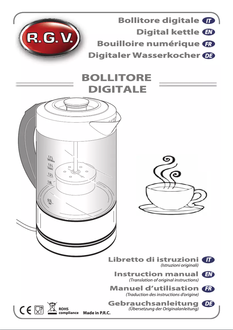 Image de la première page du manuel de l'appareil 110920