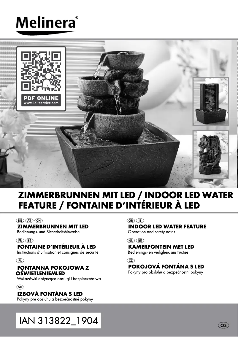 First page image of the manual for HG00214A