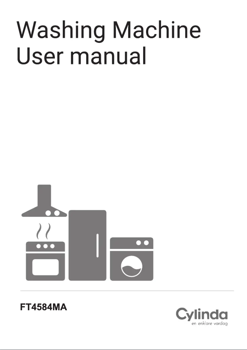 First page image of the manual for FT4584MA
