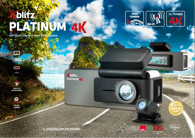 First page image of the manual for Platinum 4K