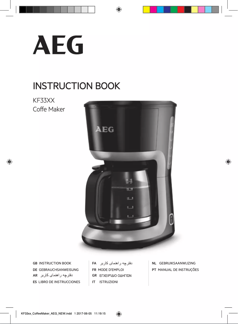 Page 1 of the manual User Manual AEG KF3300