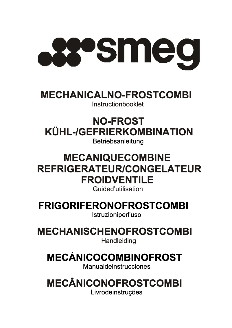 First page image of the manual for FC340BPNF