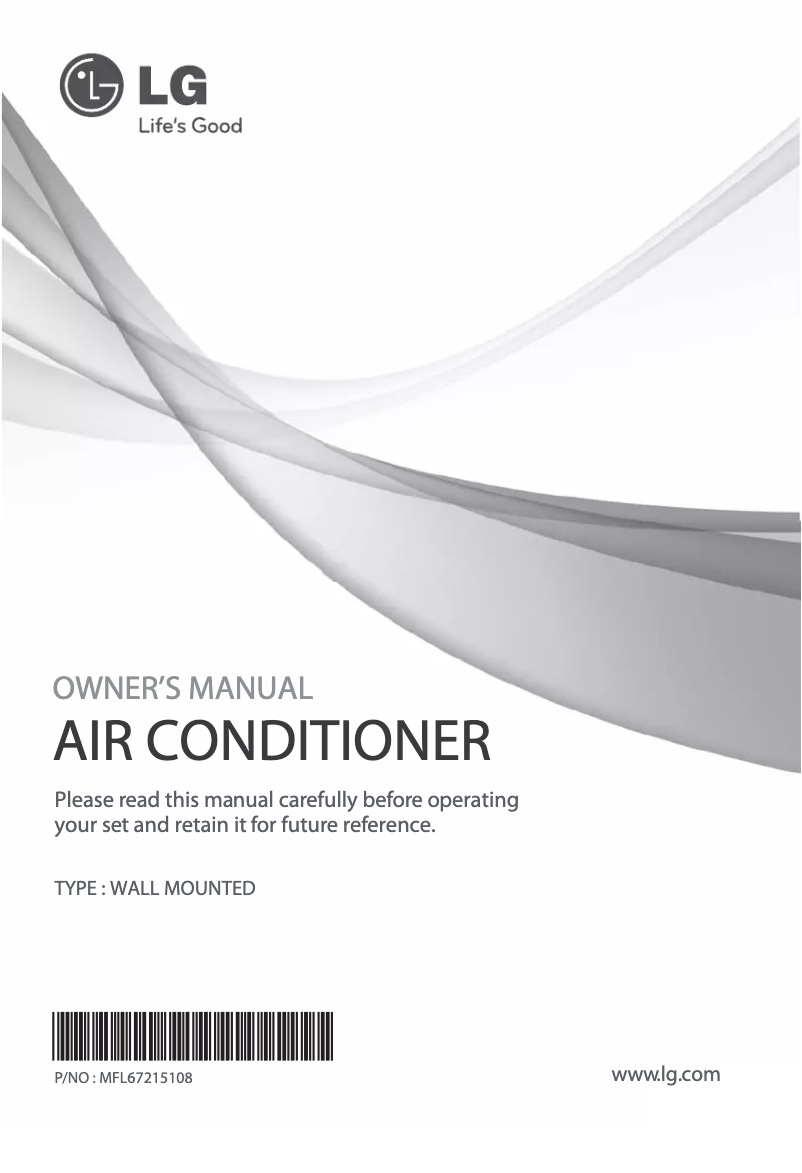 First page image of the manual for BSNQ246C7M1