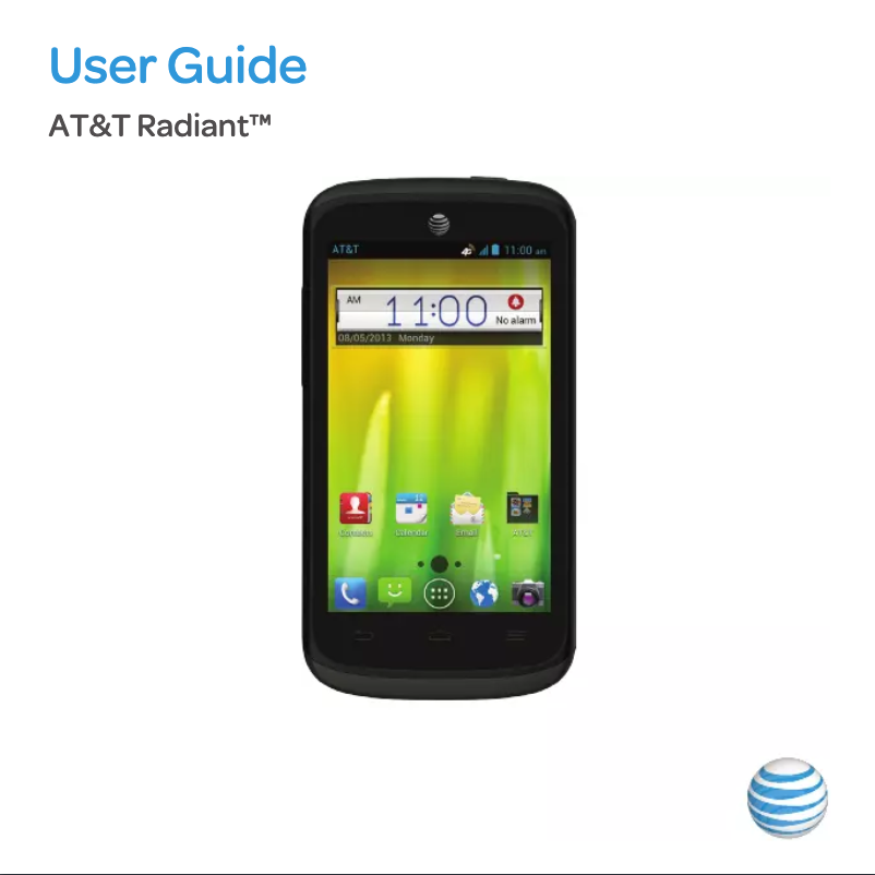 Page 1 of the manual User Manual ZTE Radiant