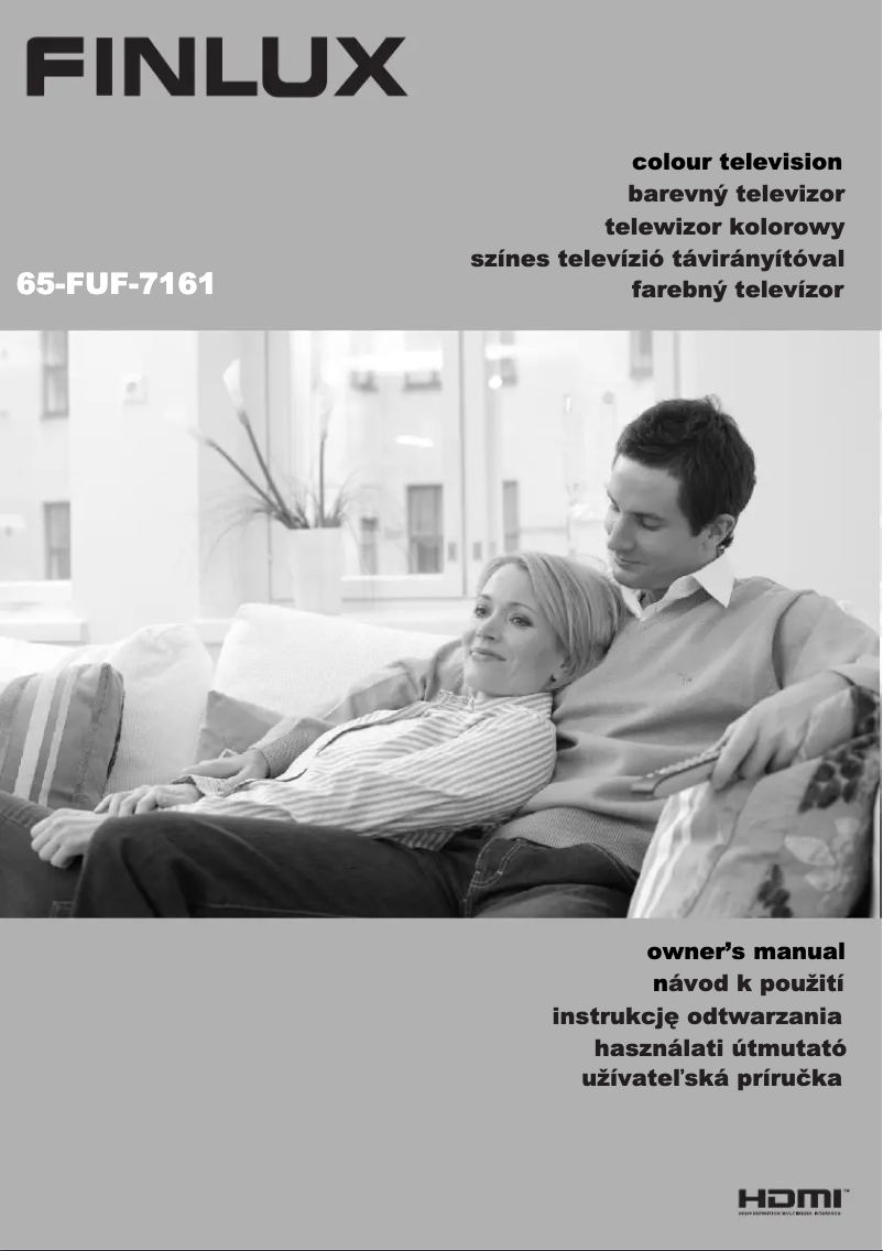 Page 1 of the manual User Manual Finlux 65FUF7161