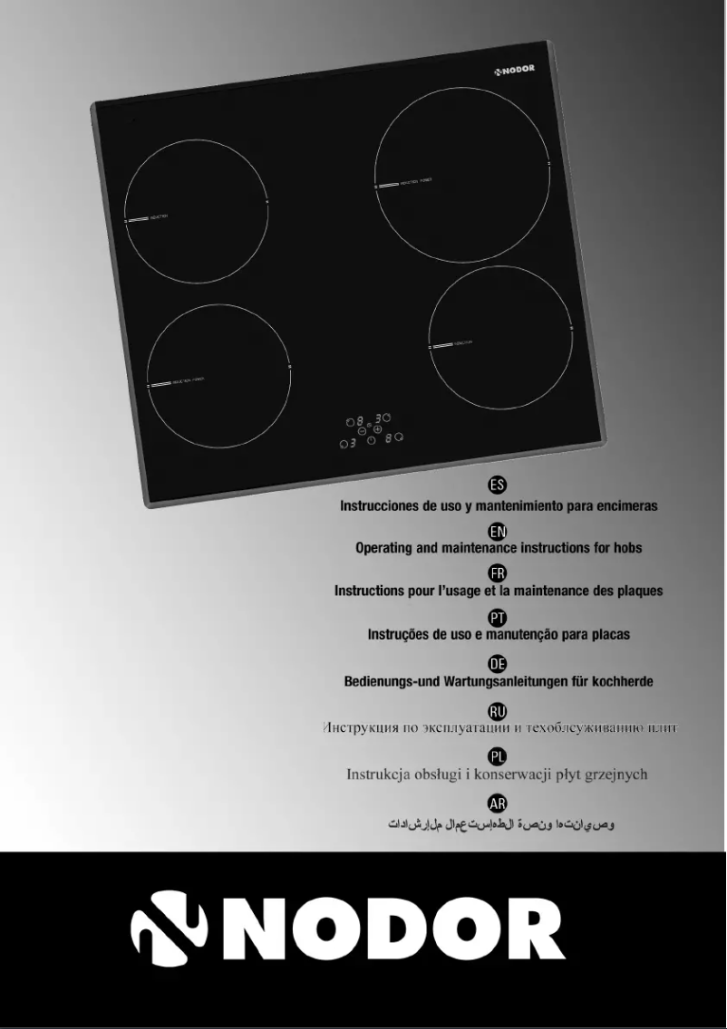 Page 1 of the manual User Manual Nodor I 4060 BK