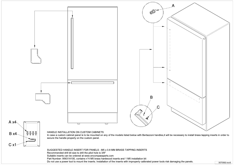 First page image of the manual for PROHK36PI