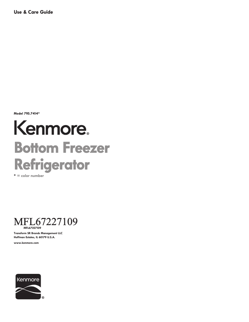 First page image of the manual for 74147