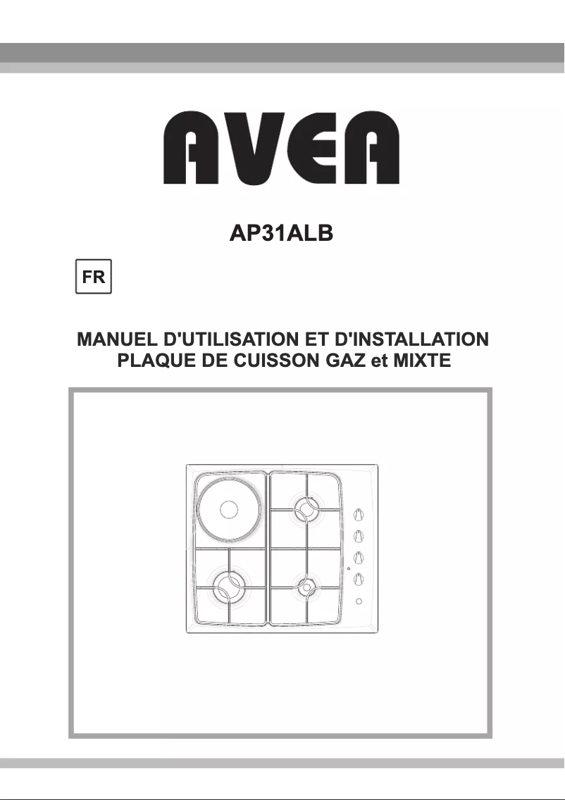 First page image of the manual for AP31ALB