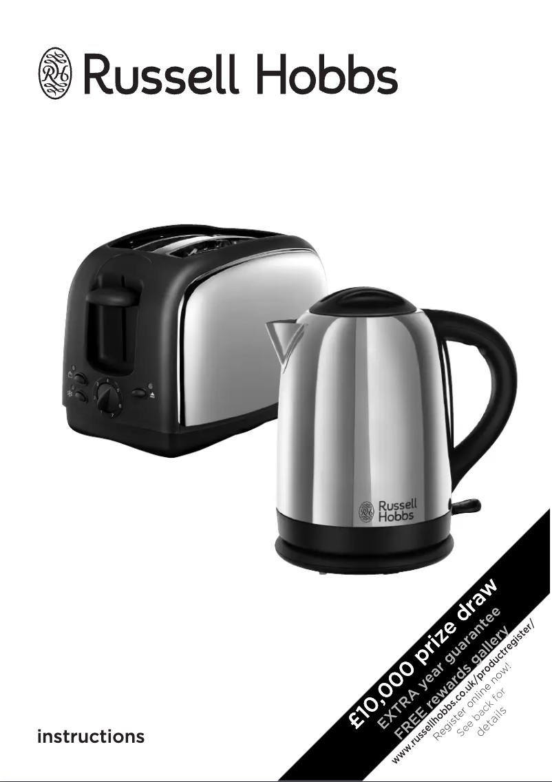 Page 1 of the manual User Manual Russell Hobbs 21830