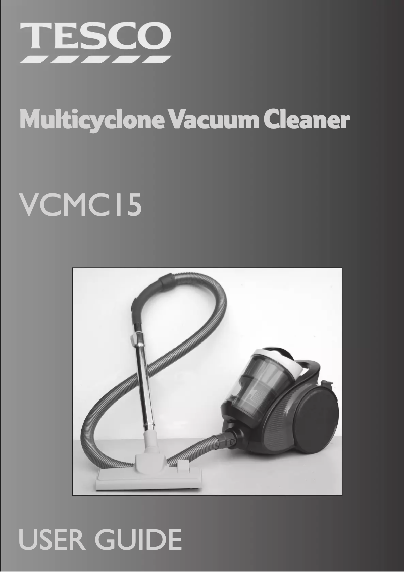 First page image of the manual for VCMC15