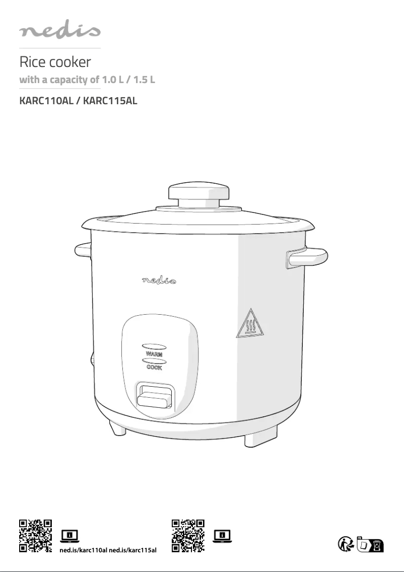 First page image of the manual for KARC110AL