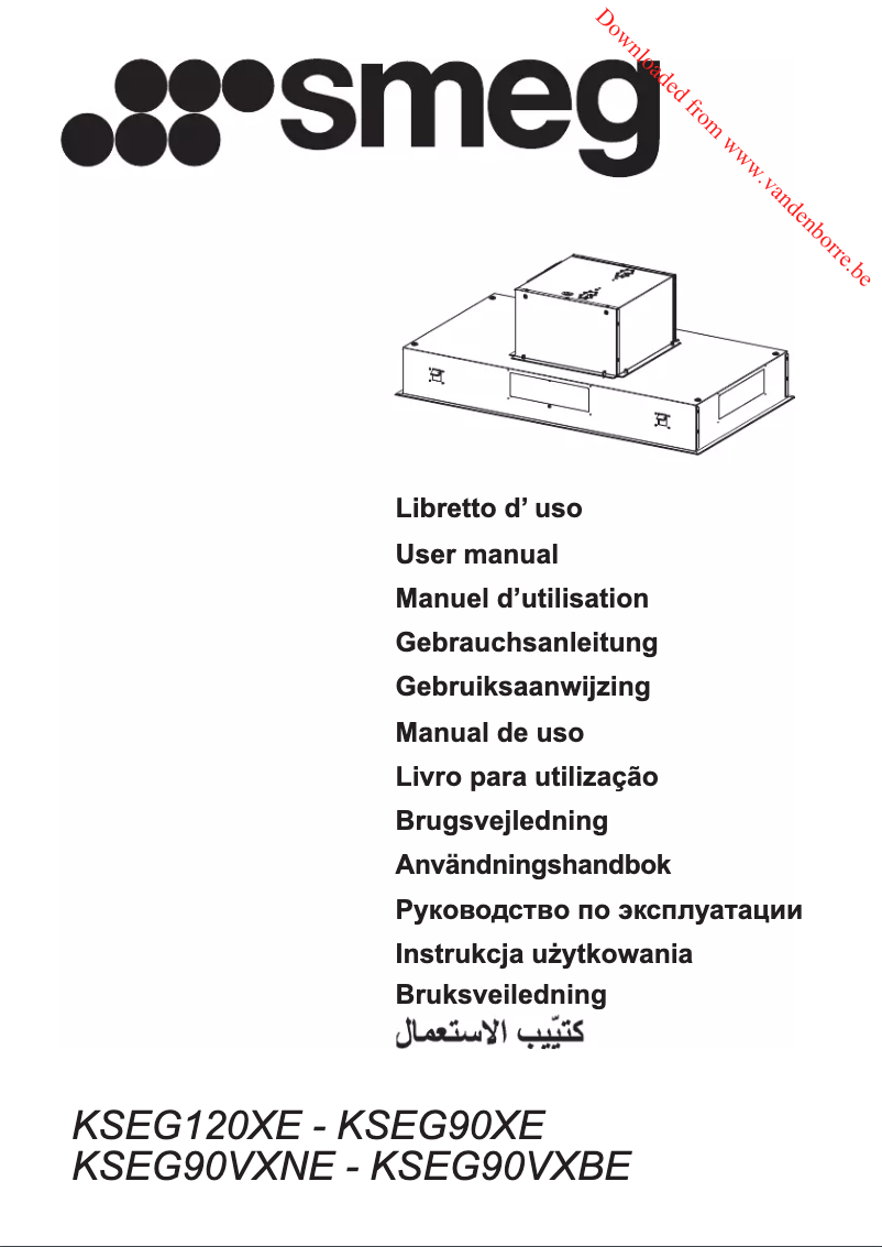 First page image of the manual for KSEG90XE