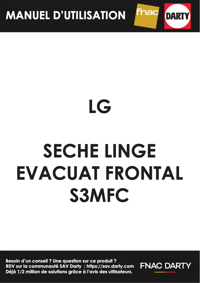 First page image of the manual for S3MFC