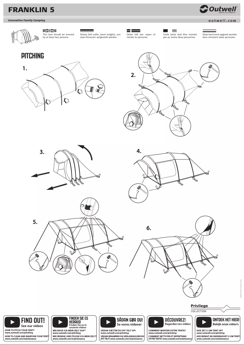 First page image of the manual for Franklin 5