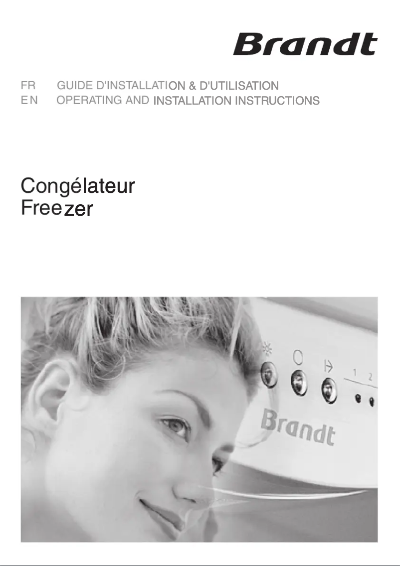 Page 1 de la notice Manuel utilisateur Brandt ULN2722