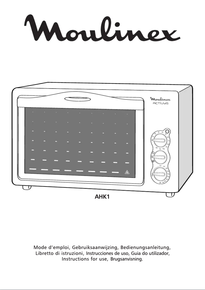 First page image of the manual for Activys AHK1