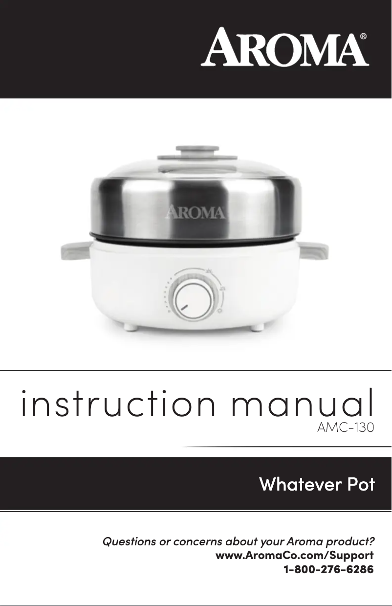 First page image of the manual for AMC-130