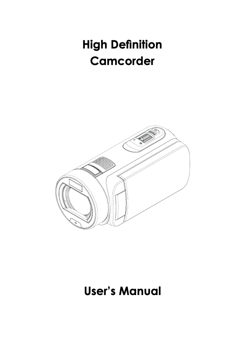 First page image of the manual for AHD H23