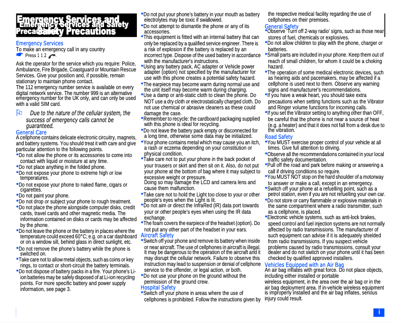 Image de la première page du manuel de l'appareil e242