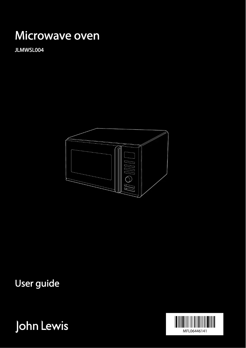 Page 1 of the manual User Manual LG JLMWSL004