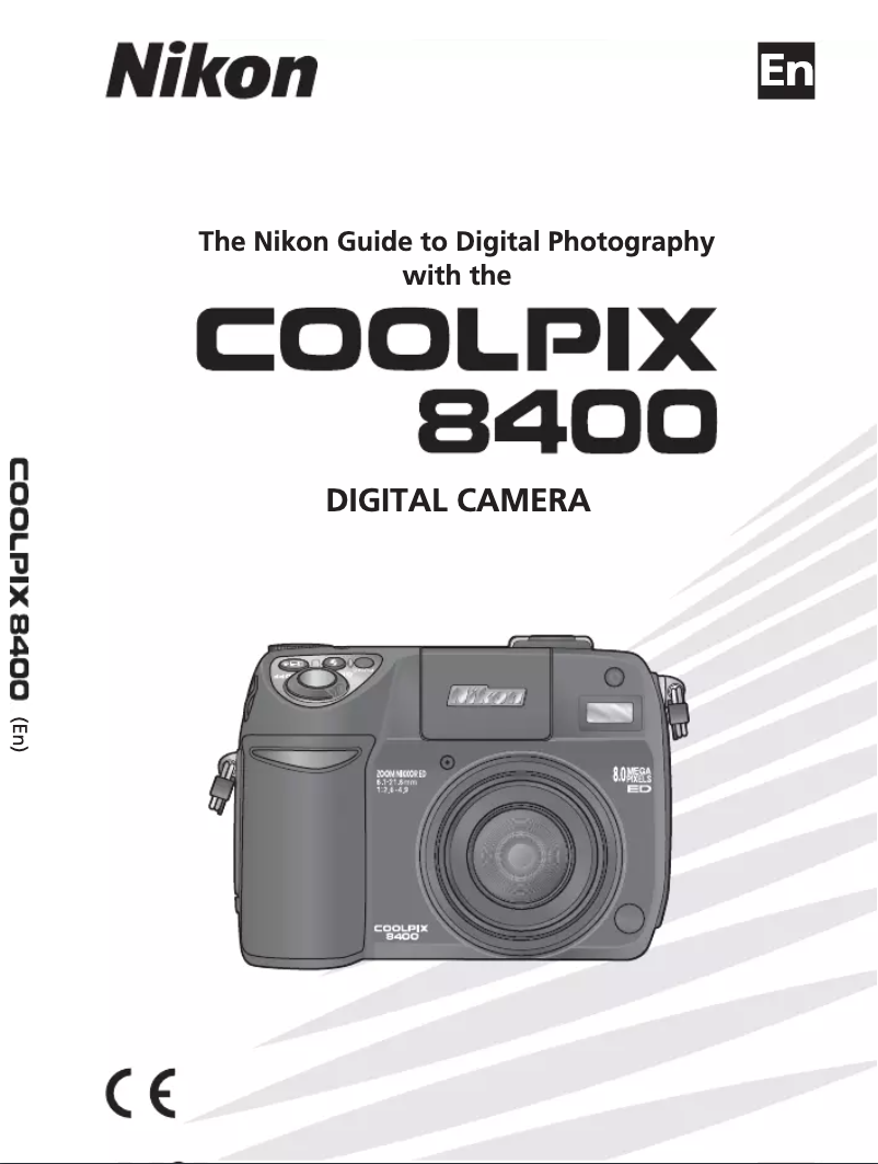 Page 1 of the manual User Manual Nikon Coolpix 8400