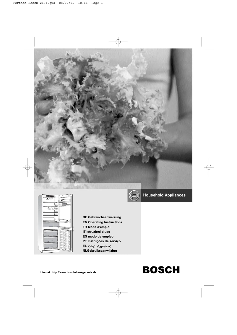 Page 1 of the manual User Manual Bosch KGP 39330