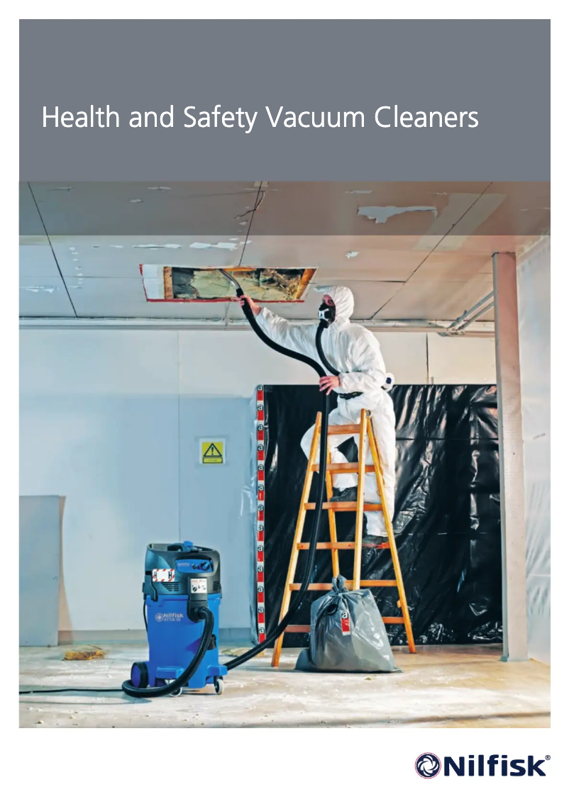 Page 1 of the manual Brochure Nilfisk ATTIX 7