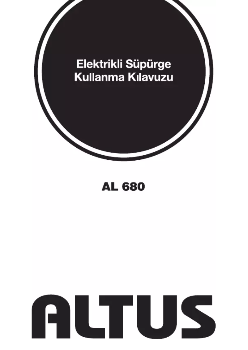 First page image of the manual for AL 680