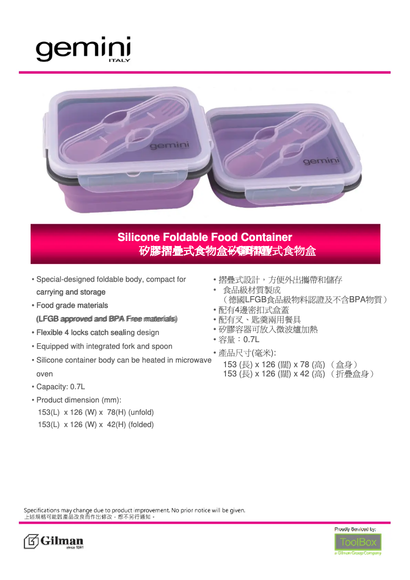 Page 1 de la notice Manuel utilisateur Gemini GB10B