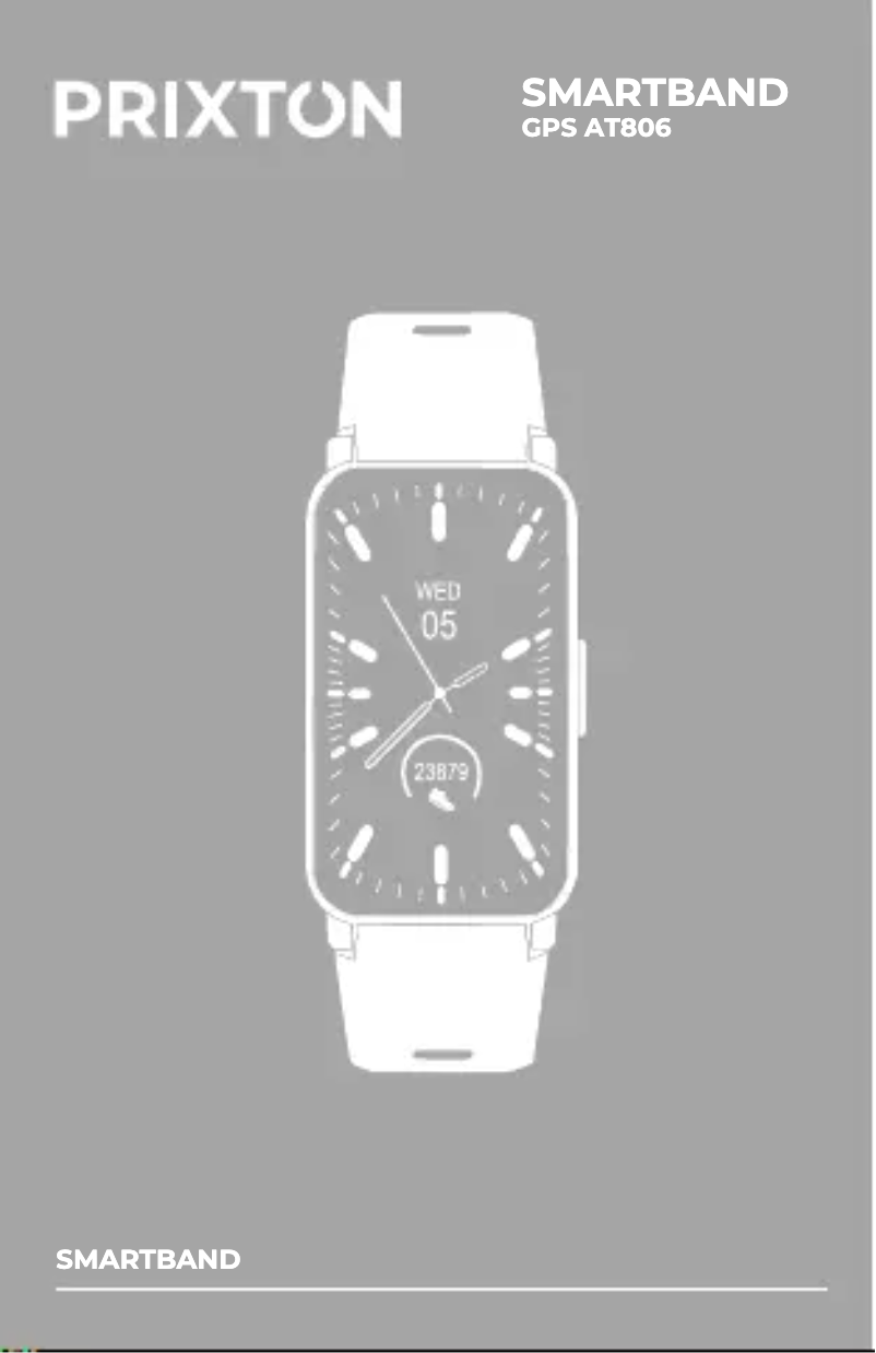 First page image of the manual for AT806