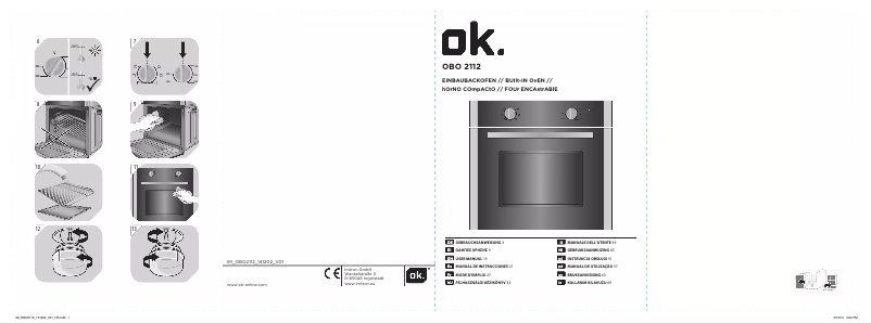 First page image of the manual for OBO 2112