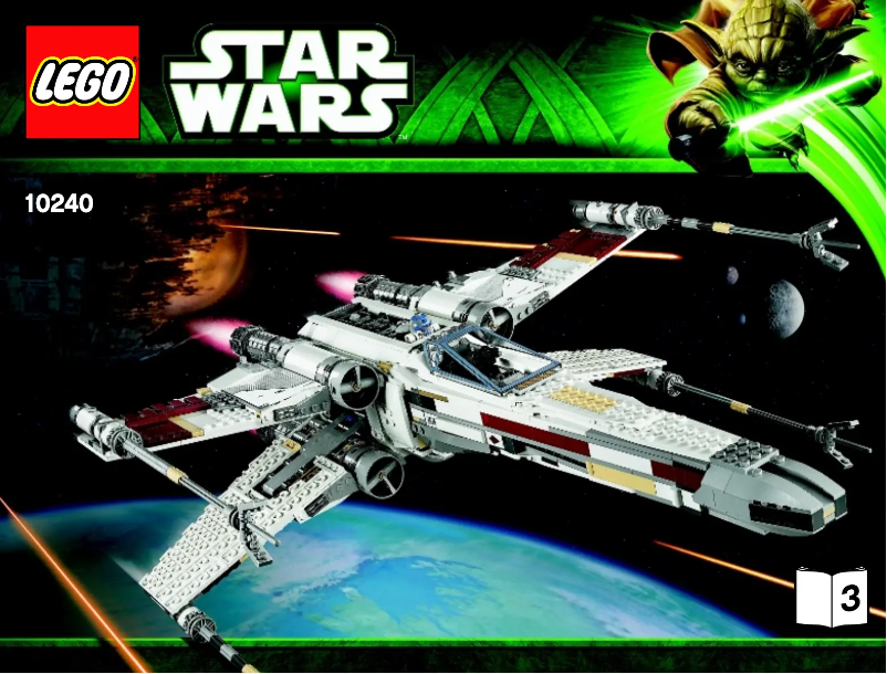 First page image of the manual for Red Five X-wing Starfighter (TM)