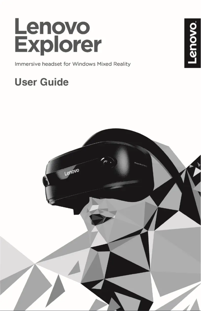 First page image of the manual for Explorer