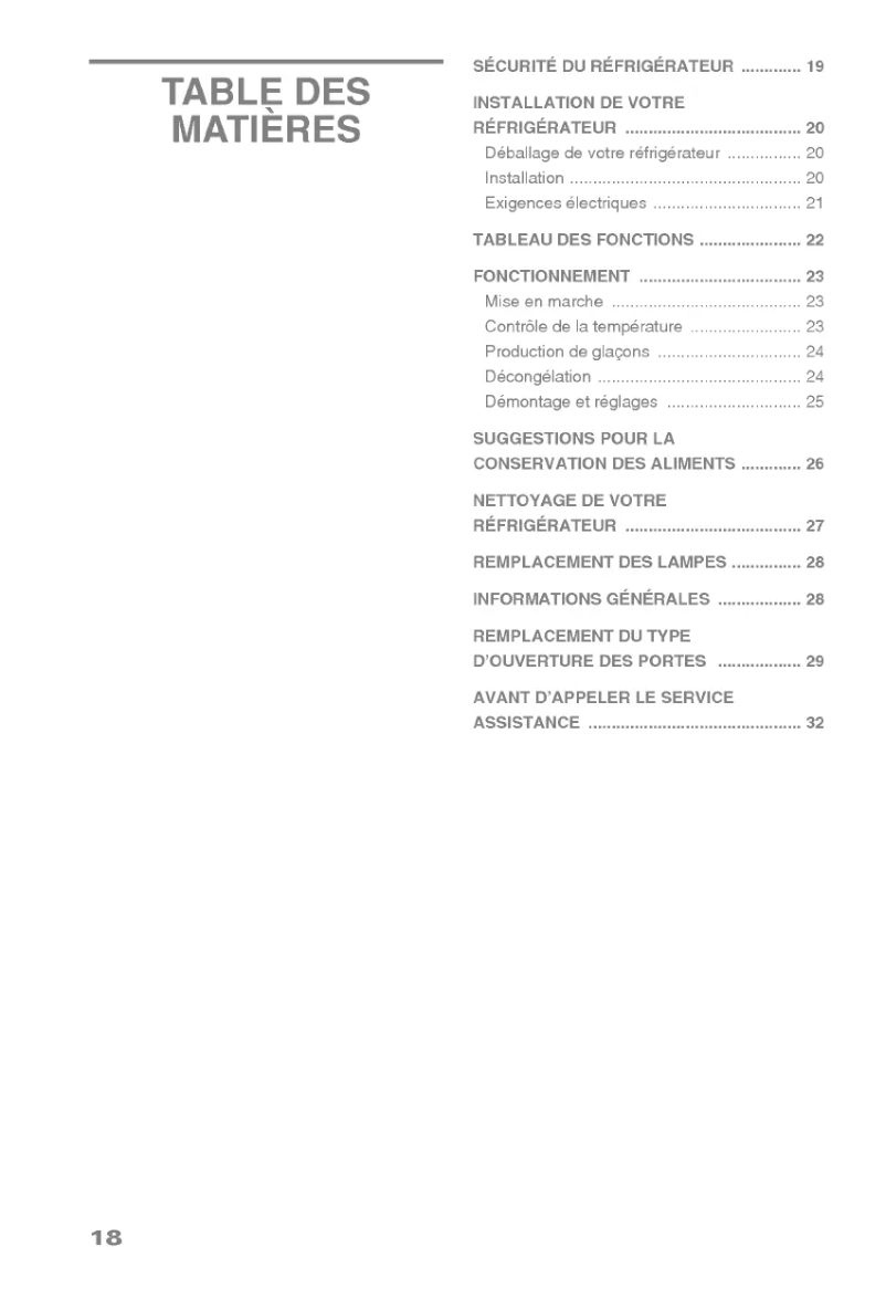 Page 1 of the manual User Manual LG GR-T622AT