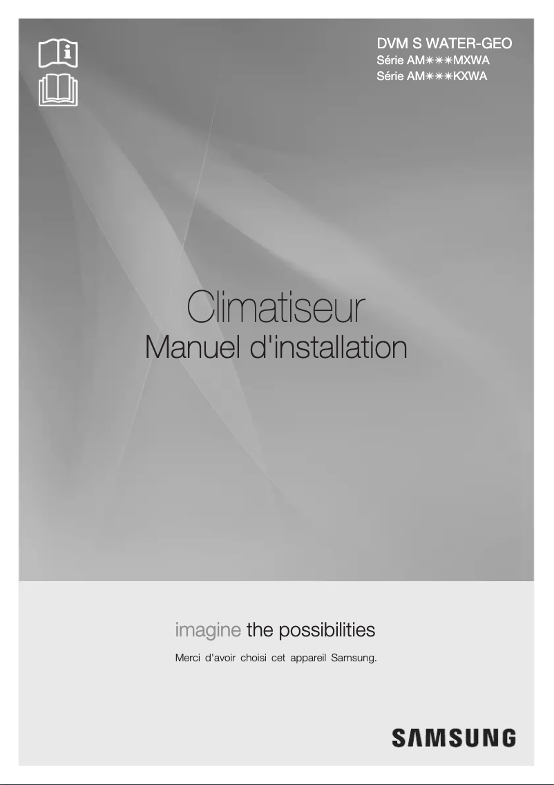 Page 1 of the manual User Manual Samsung AM080MXWANR