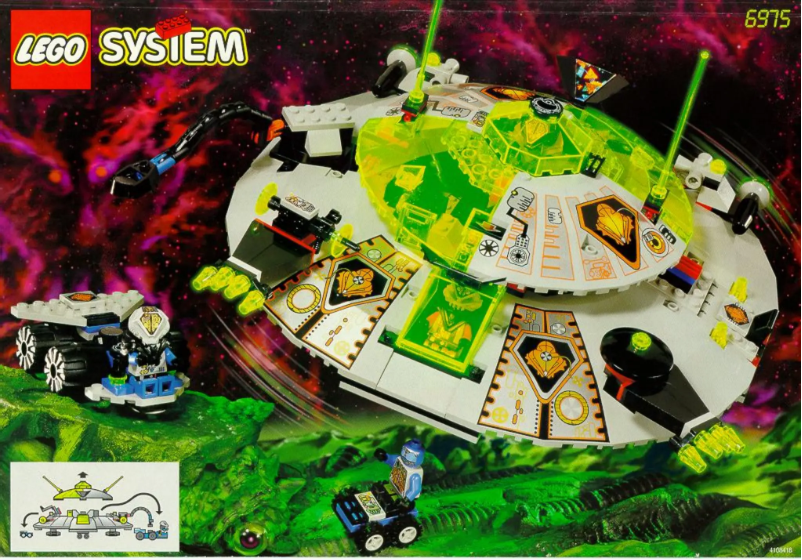 Page 1 of the manual User Manual Lego LARGE UFO