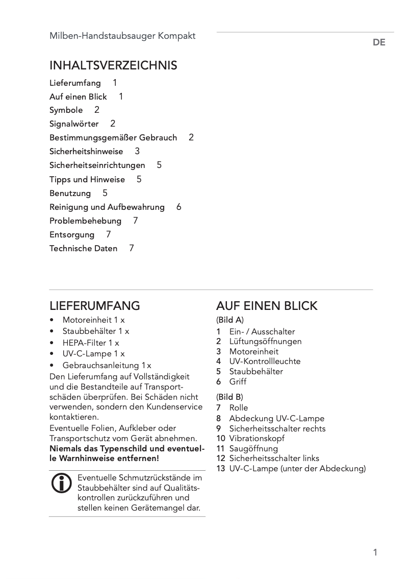 Page 1 of the manual User Manual Maxxmee 01114
