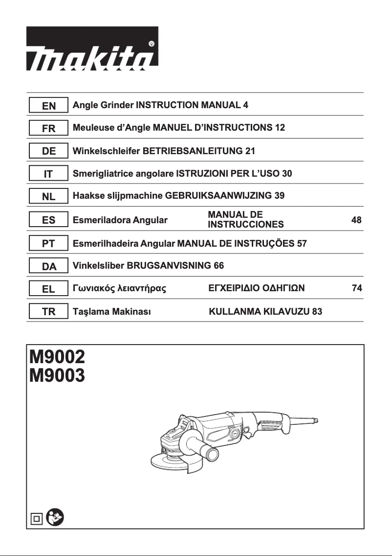 First page image of the manual for M9002