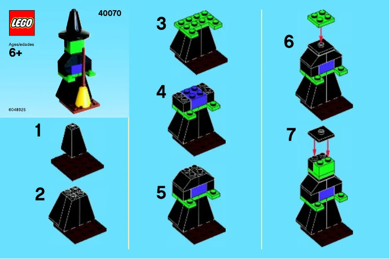 Page 1 of the manual User Manual Lego Monthly Minibuild Oct 2013