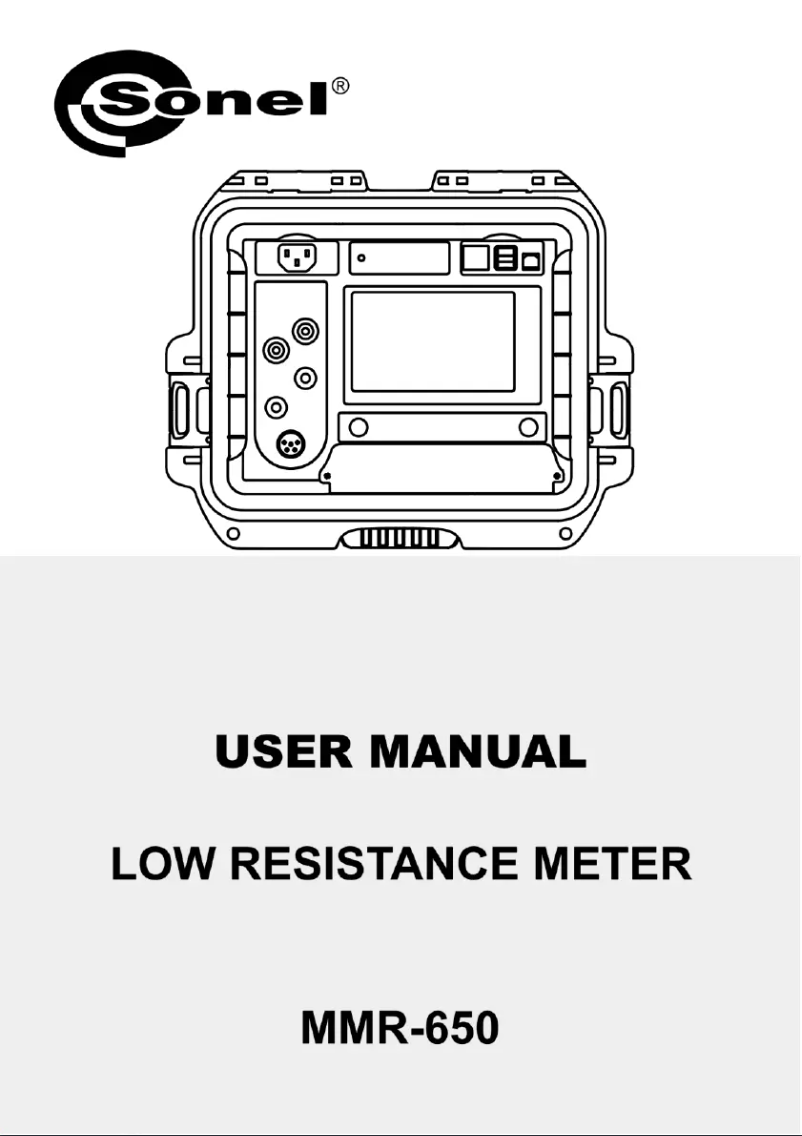 First page image of the manual for MMR-650