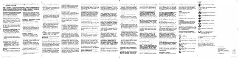 First page image of the manual for PMTSZ 6 A1