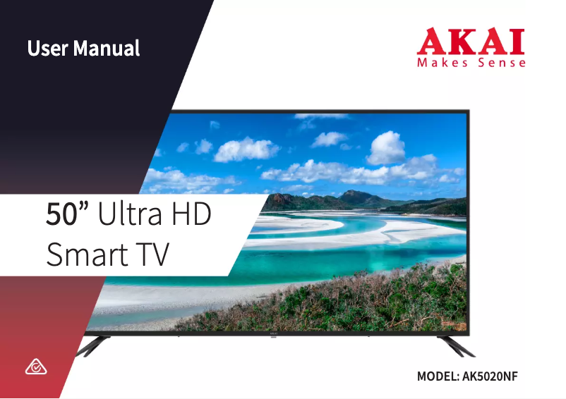 Page 1 of the manual User Manual AKAI AK5020NF