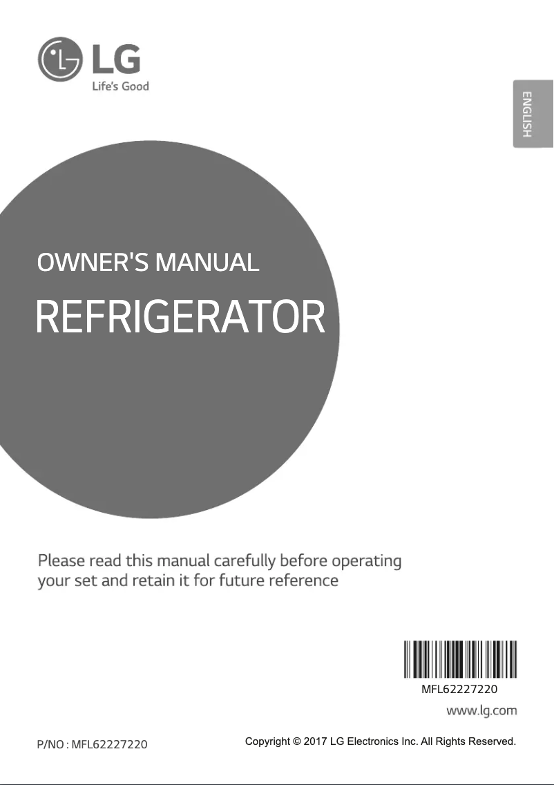Page 1 of the manual User Manual LG 2R302RPBN