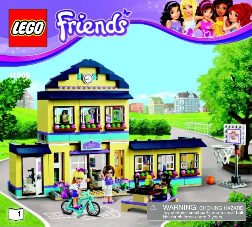 First page image of the manual for Friends 41005