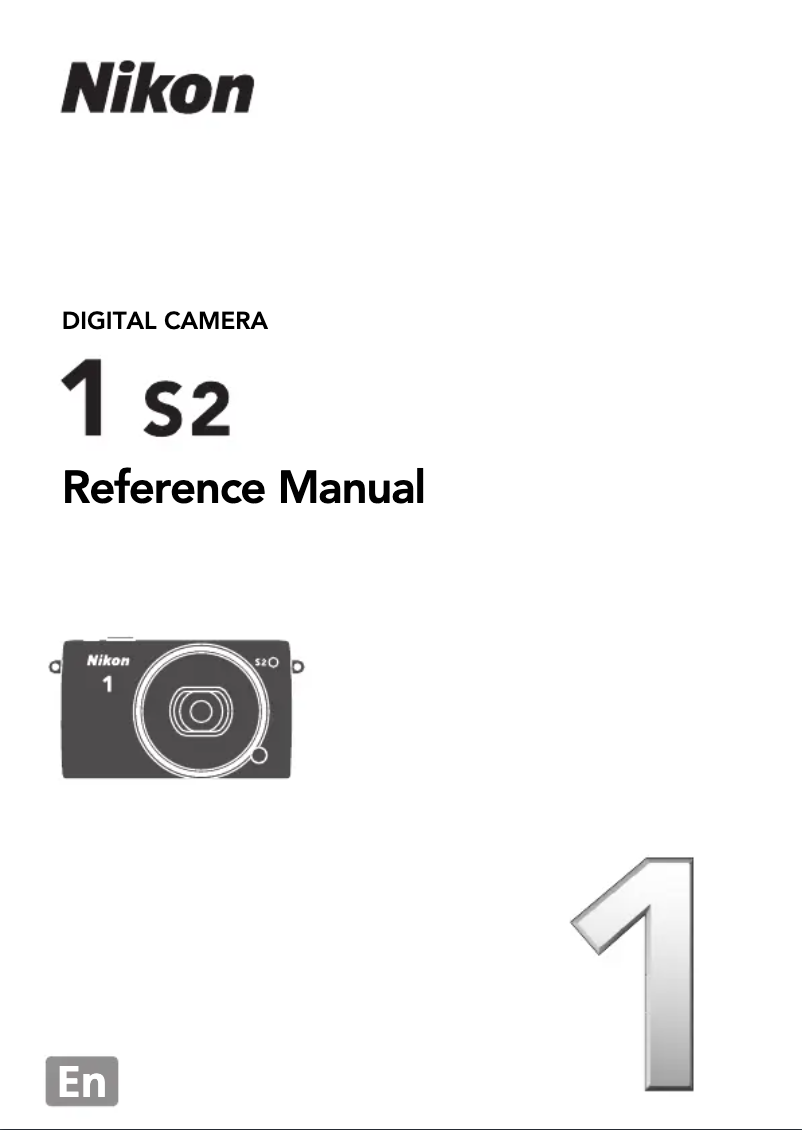 First page image of the manual for Coolpix S2
