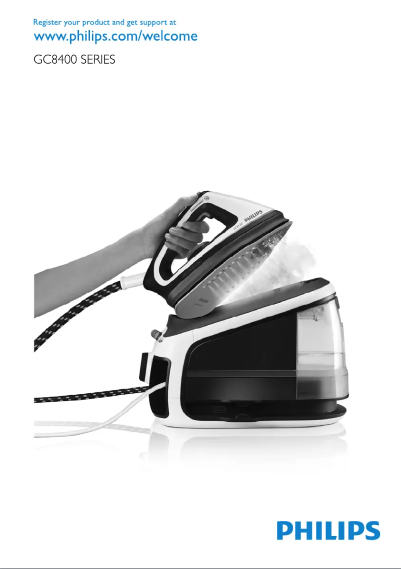 Page 1 of the manual User Manual Philips PerfectCare Expert GC9245