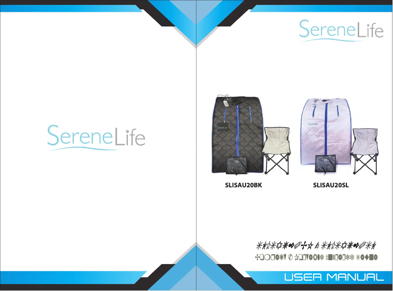 Page 1 of the manual User Manual SereneLife SLISAU20BK