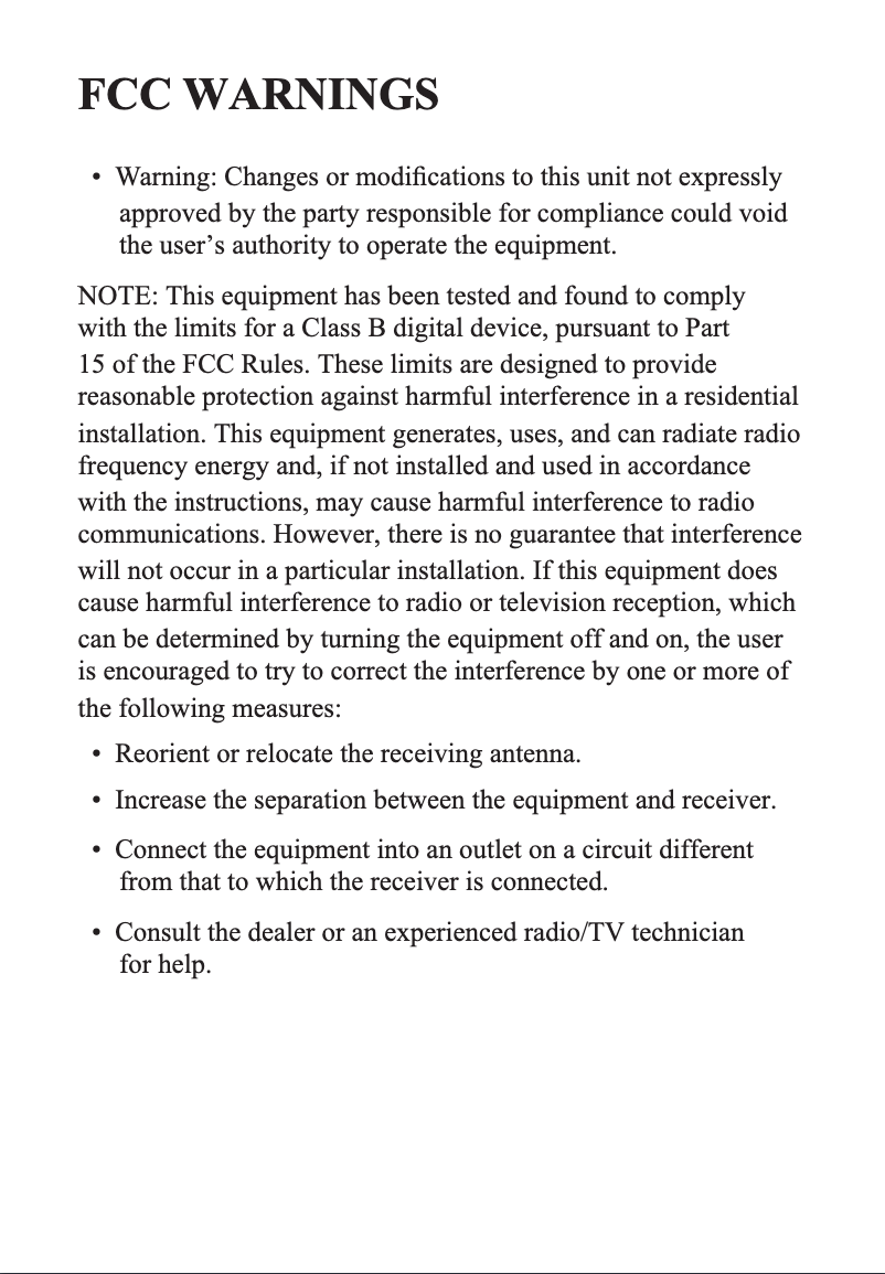 Page 1 of the manual User Manual iLive IAEB6
